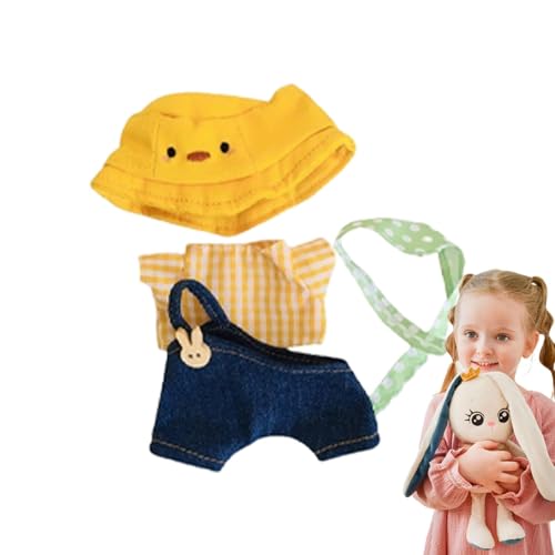 Babypuppenkleider, Plüschpuppenkleidung, Babypuppenzubehör 17 cm Plüschpuppenkleidung, Puppenoutfit, Puppenkleidung und Accessoires für Heimdekoration, Auto von Dgkdek