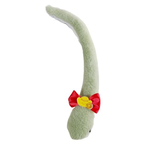 Bendbare Schlangeplüschpuppe, Snake Plüschspielzeug, Cartoon, Glattes Material, Einzigartiges Design, 35 cm, Für Das Chinesische Neujahr Frühling Festival von Dgkdek