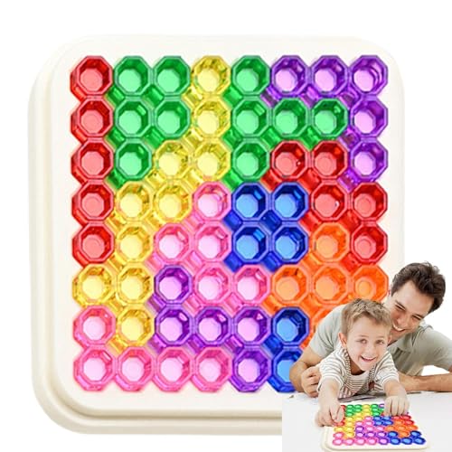 Brain Teaser-Spiel, passendes Puzzle-Brett, lustiges Puzzle-Spiel, lustig und sicher zu verwenden, kann für Lange Zeit verwendet Werden, 13,5 cm, für Kinder von Dgkdek