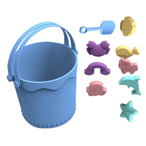 Dgkdek Beach Toy Set, Sandcastle Building Kit, Sandformen Kindersicherheit und Spaß zu verwenden, Nicht einfach zu brechen 21 cm für Kinder von Dgkdek