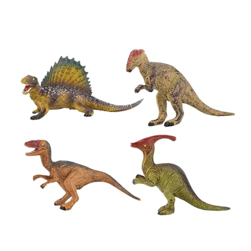 Dgkdek -Dinosaurierspielzeug, Dinosaurier -Spielsetspielzeug Verschiedene Vinylfiguren, Sicherheit und Spaß zu sichern, kann es Lange Zeit 11,5 cm für Kinder verwenden von Dgkdek