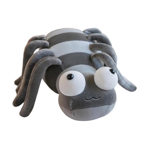 Dgkdek Tarantula Plush | Big Eyes Stuffed Tarantula | 21qHalloween Animal Plushies | Huggable Tarantula Toy | 11.81-Inch Tarantula Plush Stuffed Companion Toys for Halloween Birthday Party von Dgkdek