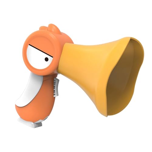 Horn-Lautsprecher für Kinder, cooles kleines Megafon, Bullhorn-Lautsprecher, bequemer Griff, einfach und sicher zu bedienen, 16 cm für Kinder von Dgkdek