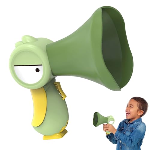 Horn-Lautsprecher für Kinder, cooles kleines Megafon, Bullhorn-Lautsprecher, bequemer Griff, einfach und sicher zu bedienen, 16 cm für Kinder von Dgkdek