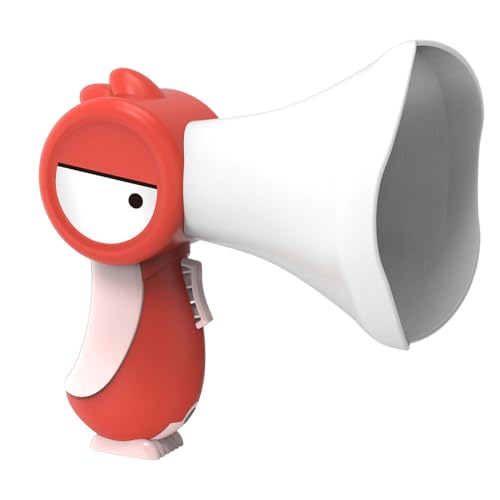 Horn-Lautsprecher für Kinder, cooles kleines Megafon, Bullhorn-Lautsprecher, bequemer Griff, einfach und sicher zu bedienen, 16 cm für Kinder von Dgkdek