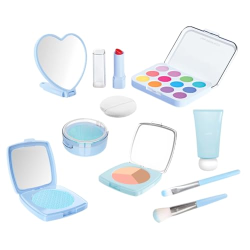 Make-up-Set, Spielset, vorgetäuschte Kosmetik-Sets, Make-up-Mädchen-Rollenspielzeug, sicher und einfach zu verwenden, wiederverwendbar und Nicht leicht zu zerbrechen, 15,5 cm, für Kinder von Dgkdek