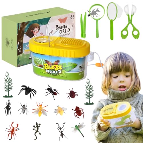 Dhqkqg 6-teiliges Outdoor-Entdecker-Set mit 14 Insekten von Dhqkqg