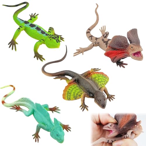 Dhqkqg 4 Stück Eidechse Spielzeug,Realistische Eidechse Gummi,Simuliert Eidechse Spielzeug,Sandtiere,Gummitiere,Reptilienspielzeug,Scherzartikel Kinder für Erwachsene Aprilscherz Halloween Party Dhqkqg 4 Stück Eidechse Spielzeug,Realistische Eidechse Gummi,Simuliert Eidechse Spielzeug,Sandtiere,Gummitiere,Reptilienspielzeug,Scherzartikel Kinder für Erwachsene Aprilscherz Halloween Party von Dhqkqg