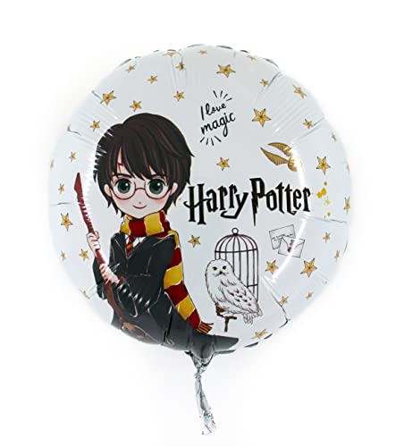 Harry Potter Folienballon Mylar rund (46 cm, 18 Zoll) Original Wizarding World von Ciao