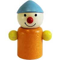 Pfingstweid - Wicht Moni orange/blau aus Buche, Holz Figur Pfingstweid - Wicht Moni orange/blau aus Buche, Holz Figur von Diakonie Pfingtweid e.V.