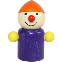 Pfingstweid - Wicht Susi lila/orange aus Buche, Holz Figur Pfingstweid - Wicht Susi lila/orange aus Buche, Holz Figur von Diakonie Pfingtweid e.V.