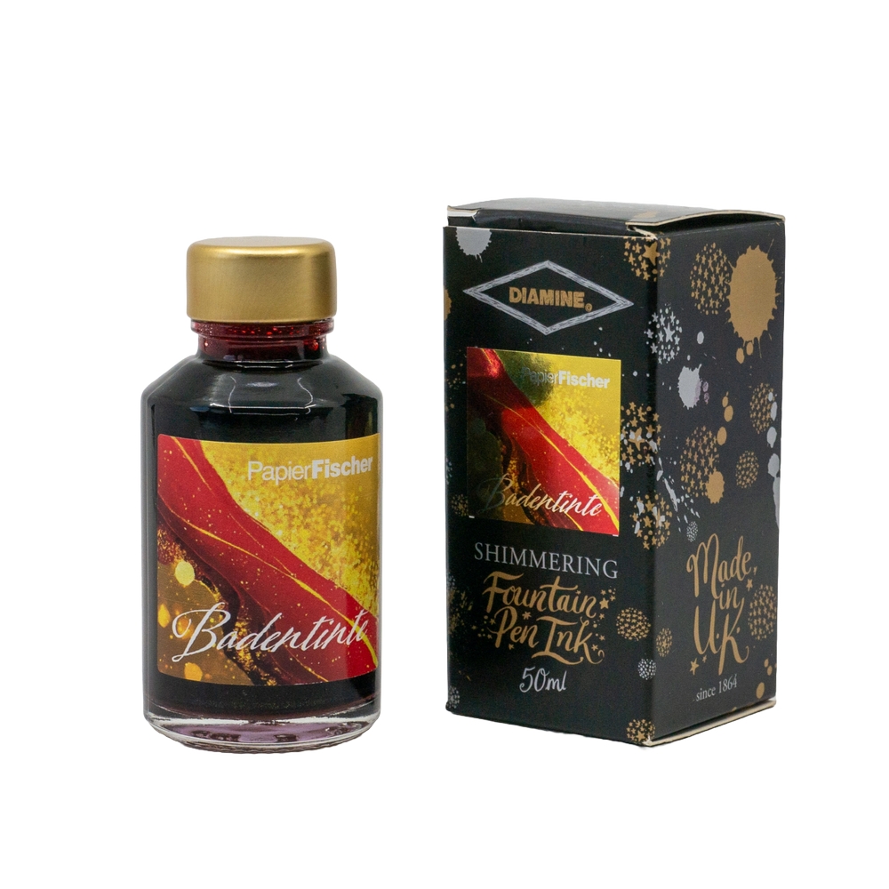 Diamine Tintenfass Badentinte by PapierFischer 50ml von Diamine