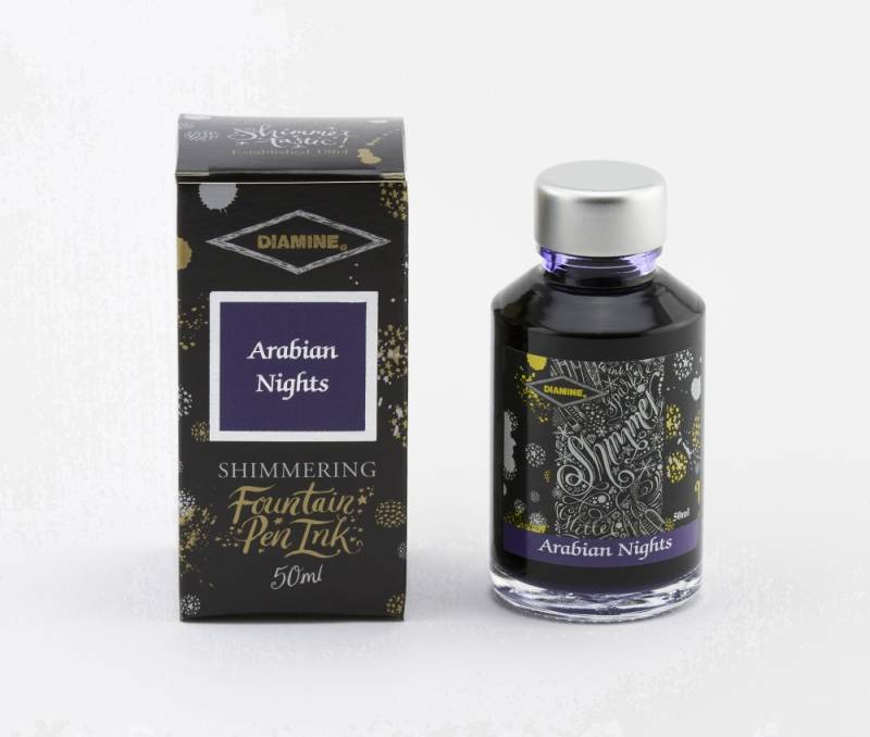 Diamine Tintenfass Shimmering Arabian Nights 50ml von Diamine