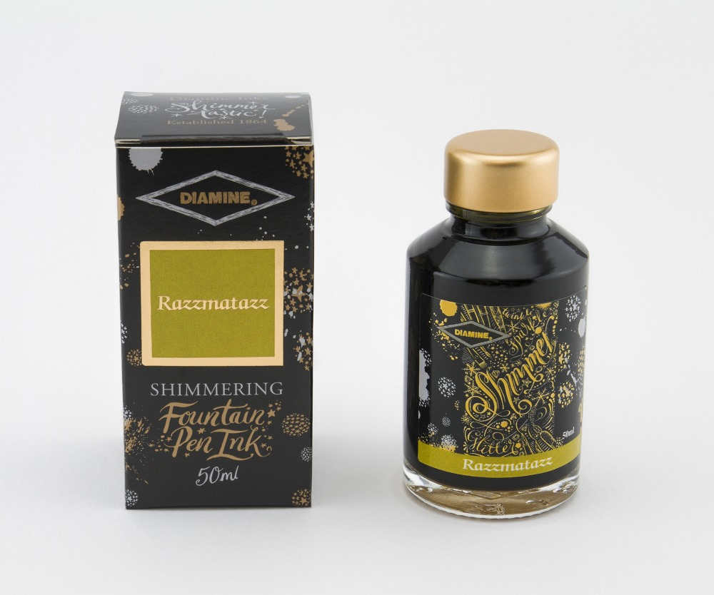 Diamine Tintenfass Shimmering Razzmatazz 50ml von Diamine