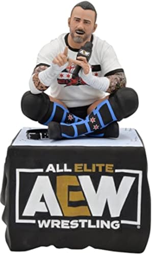 Aew cm Punk PVC Figur von Diamond Select Toys