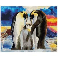 Diamond Dotz - Diamond Painting Pinguin Familie von Diamond Dotz