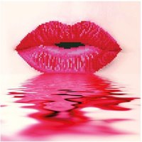 Diamond Painting Rote Lippen Diamond Painting Rote Lippen von Diamond Dotz