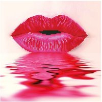 Diamond Dotz - Diamond Painting Rote Lippen von Diamond Dotz