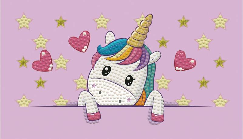 DiamondDotz Dotzies Activity-Set - Baby Unicorn von Diamond Dotz