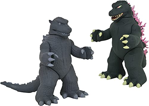 DIAMOND SELECT TOYS Godzilla 1954 & Godzilla 1999 Vinimate Zweierpack, mehrfarbig von Diamond Select Toys