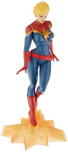 Diamond DEC152122 Captain Marvel Statue 23Cm, Mehrfarbig von Diamond Select Toys