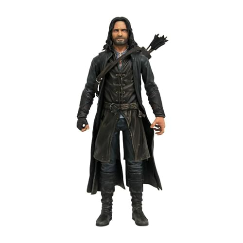 Diamond Select Toys Diamond JAN219286 Lord of The Rings Sauron Aragorn Action Figur 17,8Cm, Bunt von Diamond Select Toys