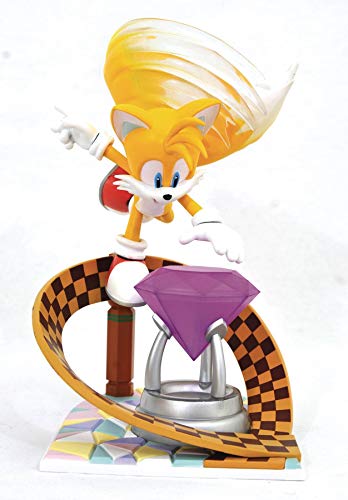 Diamond Select DEC192344 Sonic Statue, Mehrfarbig, One-Size von Diamond Select Toys