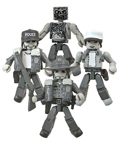 Diamond Select Toys The Walking Dead Minimates: Days Gone Bye B&W SDCC 2014 Exclusive Box Set von Diamond Select Toys