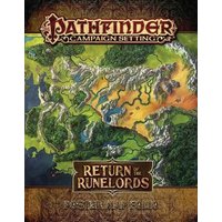 Pathfinder Campaign Setting: Return of the Runelords Poster Map Folio von Diamond US