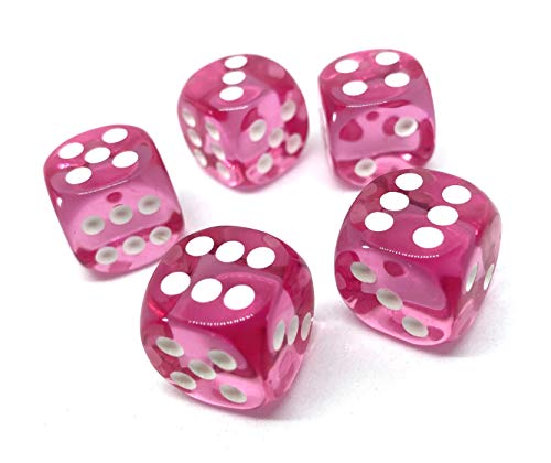 Dice4friends 70767 - Würfelset Flintstone: Red (7) von Dice4friends