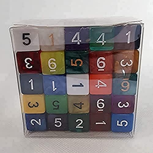 Dice4friends 70804 - Würfelset D6 Mix-Set (50) von Dice4friends