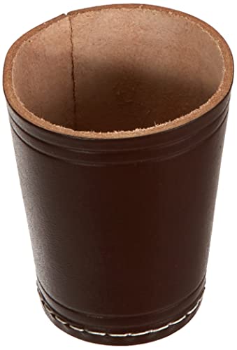 Dice4friends DIC37284 - Würfelbecher: Buffalo Brown von Dice4friends