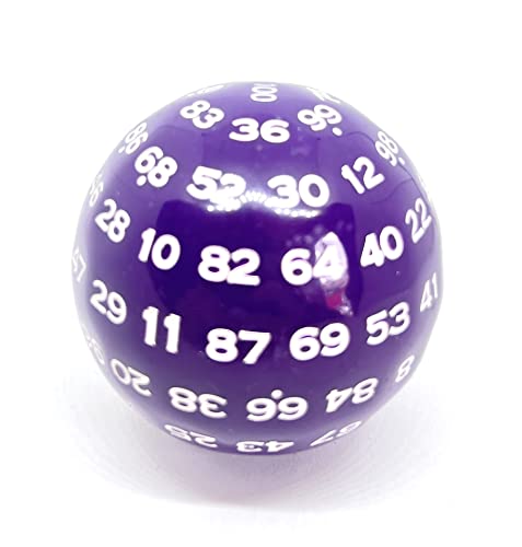 Würfel D100 Purple/White von Dice4friends