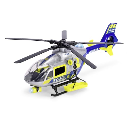 Dickie 203716028038 SOS Hubschrauber, 36 cm, rotierende Flügel 36 cm von Dickie Toys