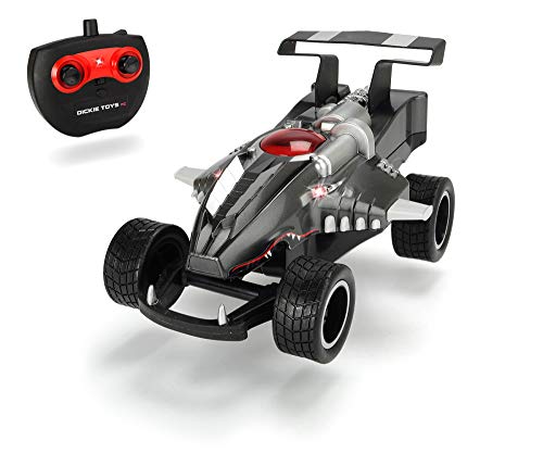 Dickie Toys 201119138 G-Wolf RC-Fahrzeug mit Flipfunktion, ferngesteuertes Auto mit Einer Geschwindigkeit von bis zu 10km/h, 2,4GHz, Grau von Dickie Toys