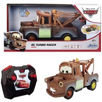 Dickie Toys 203084033 Cars Turbo Racer Mater 1:24 RC Einsteiger Modellauto Elektro Einsatzfahrzeug von Dickie Toys