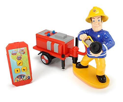 Dickie Toys 203095008 - IRC Feuerwehrmann Sam mit Wasserspritzfunktion von Dickie Toys