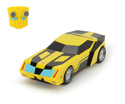 Dickie Toys 203114000 - RC Turbo Racer Bumblebee, funkferngesteuertes Transformers Fahrzeug, 18 cm von Dickie Toys