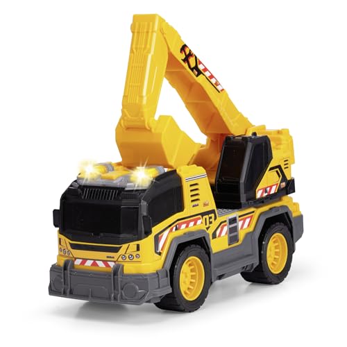 Dickie Toys - Excavator Truck (30 cm) - großer Bagger-LKW ab 3 Jahre mit 360°-Arm für Kinderzimmer & Sandkasten - Auto-Spielzeug für Kinder mit Licht & Sound, inkl. Batterien von Dickie Toys