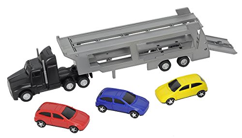 Dickie Toys 203746000 - Autotransporter, LKW-Autotransporter, 32 cm von Dickie Toys