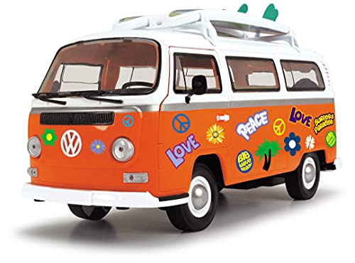 Dickie Toys 203776001 Surfer Van, Spielzeugvan mit Friktionsantrieb, 32 cm, 1:14 von Dickie Toys