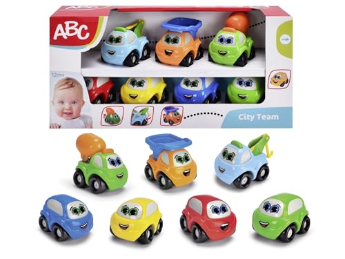 Dickie Toys ABC City Team - Zufällige Auswahl aus 1 von 7 verschiedenen Spielzeugautos von Dickie Toys