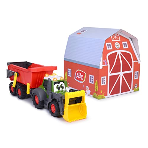 Dickie Toys ABC Traktor - Fahrzeug für Babys und Kleinkinder ab 1 Jahr,mit beweglichen Teilen,Licht Sound,Abnehmbarer Anhänger,bewegliche Schaufel,Spielzeug zur Förderung der Motorik,204119000ONL Dickie Toys ABC Traktor - Fahrzeug für Babys und Kleinkinder ab 1 Jahr,mit beweglichen Teilen,Licht Sound,Abnehmbarer Anhänger,bewegliche Schaufel,Spielzeug zur Förderung der Motorik,204119000ONL von Dickie Toys