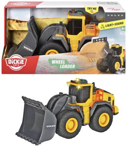 Dickie Toys Baufahrzeug Modell Volvo Wheel Loader Fertigmodell Baufahrzeug Modell von Dickie Toys