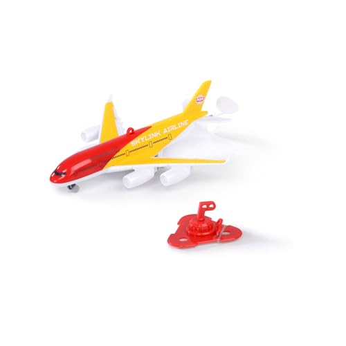 Dickie Toys - Decken-Flugzeug (18 cm) „Sky Flyer batteriebetriebener Deckenflieger mit Aufhängung für die Decke Spielzeug Kinder ab 3 Jahren, Mehrfarbig von Dickie Toys