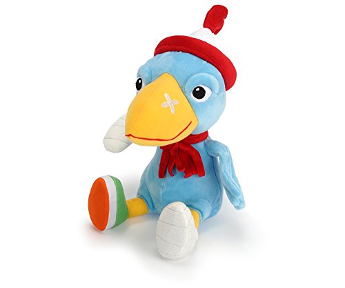 Dickie Toys - Helden der Stadt, Kasimir die Krähe Plüschtier, der Pechvogel zum Kuscheln aus Plüsch, Kuscheltier, Größe 30cm von Dickie Toys