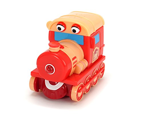 Dickie Toys - Helden der Stadt, Zara Zug, die Lokomotive mit Licht, originalen Liedern, Sounds und Freilauffunktion, inkl. Sammelkarte mit Geheimcode von Dickie Toys