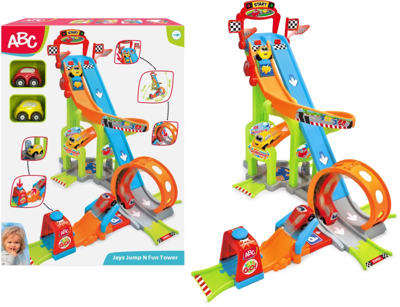 Dickie Toys Jays Jump N Fun Tower Autorennbahn von Dickie Toys