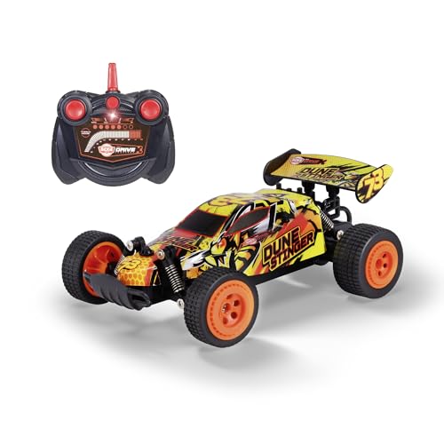 Dickie Toys - RC Auto Dune Stinger (22 cm) - ferngesteuertes Auto ab 6 Jahre mit Federung & Gummireifen, Remote Control Car für Kinder, 12 km/h, 2,4 GHz Fernbedienung, inkl. Batterien von Dickie Toys