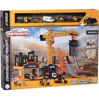 Majorette - Creatix Construction + 5 Volvo Vehicles von Dickie Toys